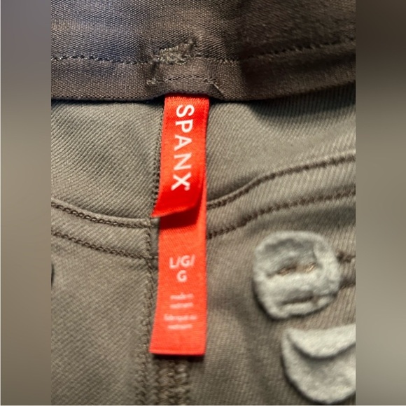 SPANX STRETCH TWILL CROPPED WIDE LEG PANT 💋 - Picture 11 of 12